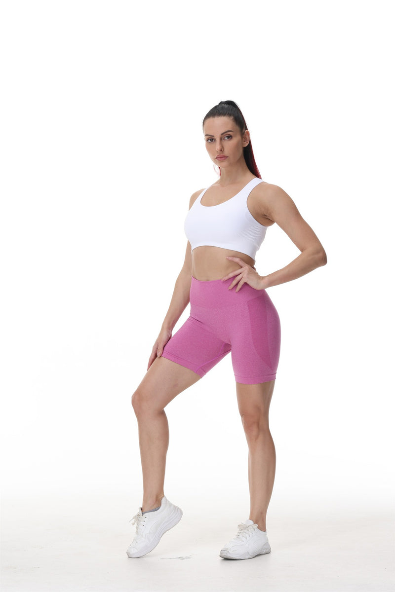 Hip Pants Side Crescent Fitness Shorts