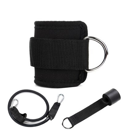 Resistance Bands with Ankle Straps Cuff with Cable