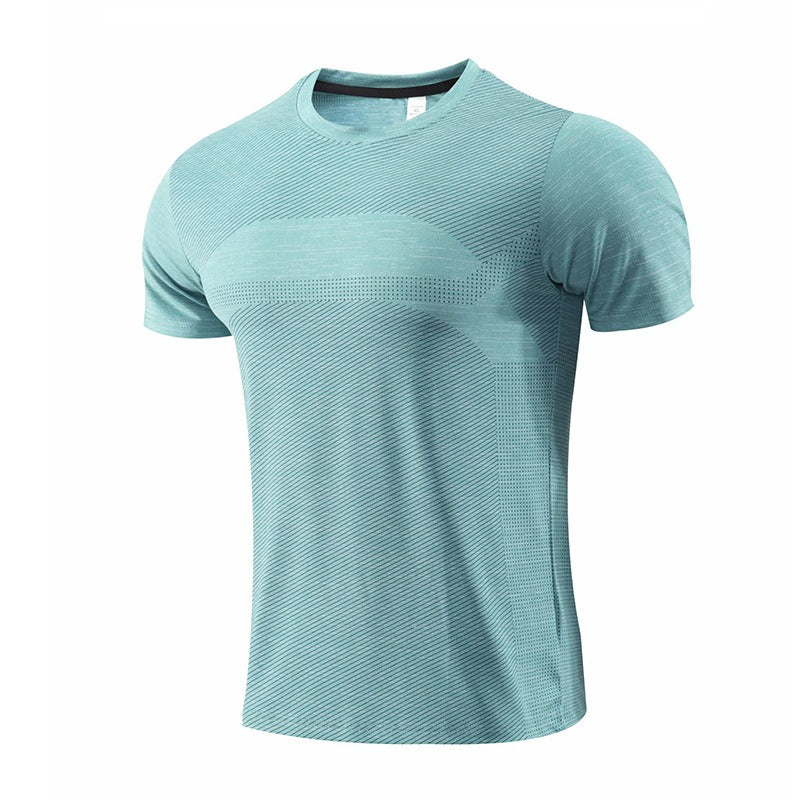 Men's short sleeved sports T-shirt, quick drying clothes