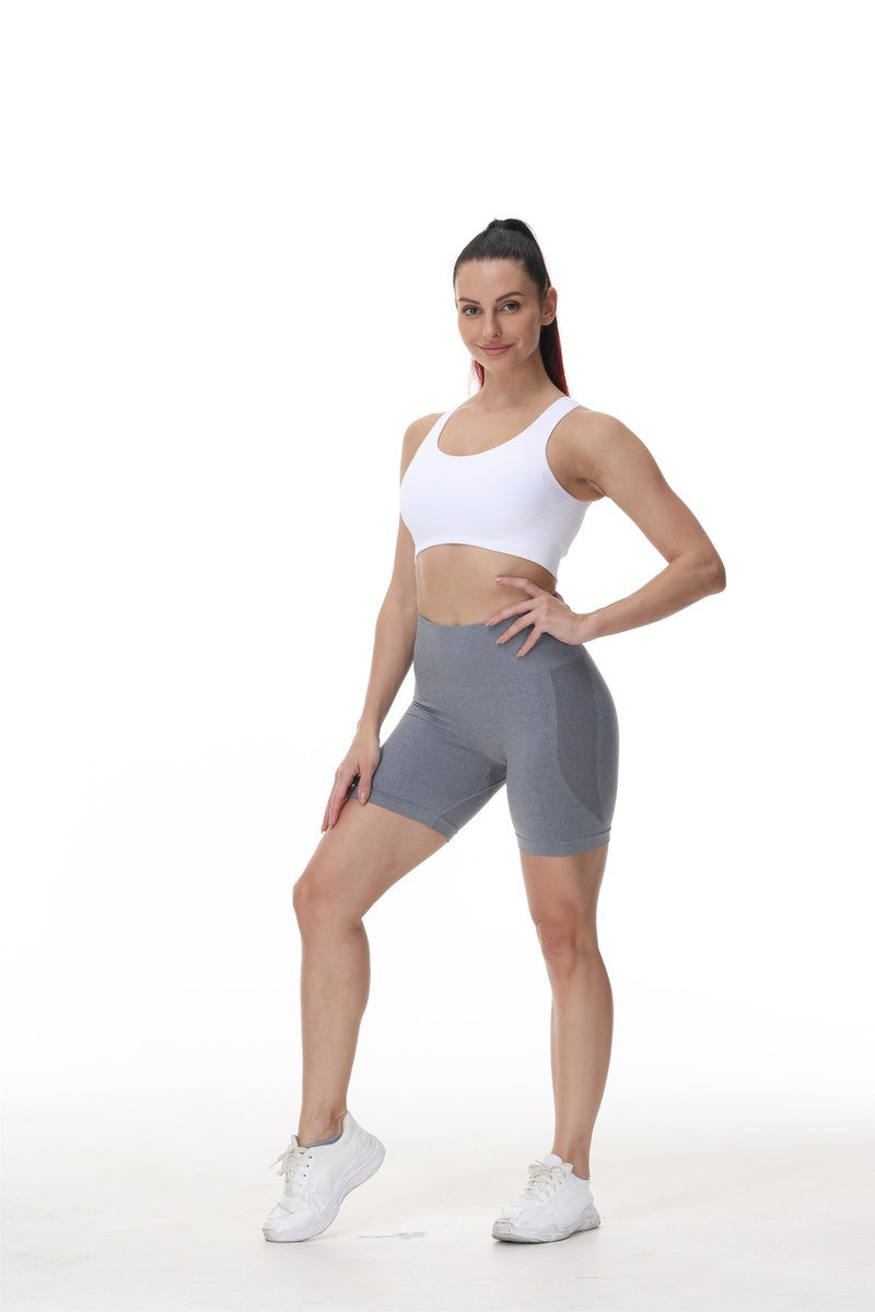 Hip Pants Side Crescent Fitness Shorts