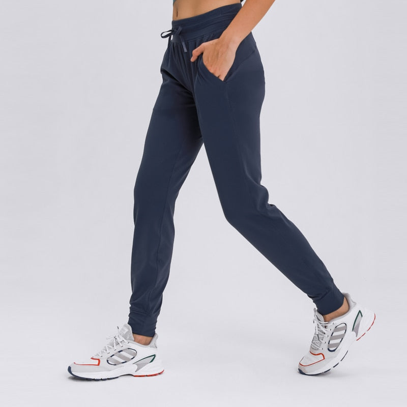 Sport Joggers  with Pocket Women Fitness Pants Soft Jogging Pants