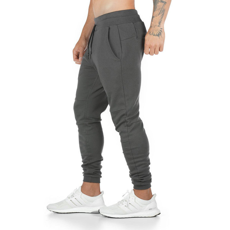 Men's slim running training pants