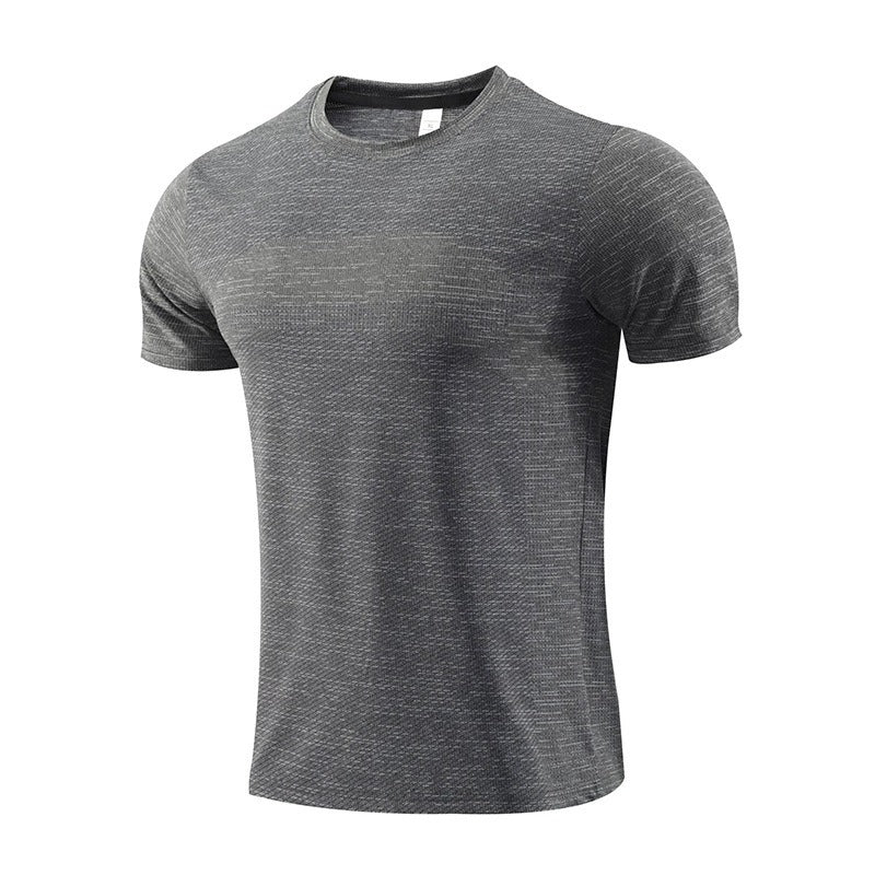 Men's short sleeved sports T-shirt, quick drying clothes