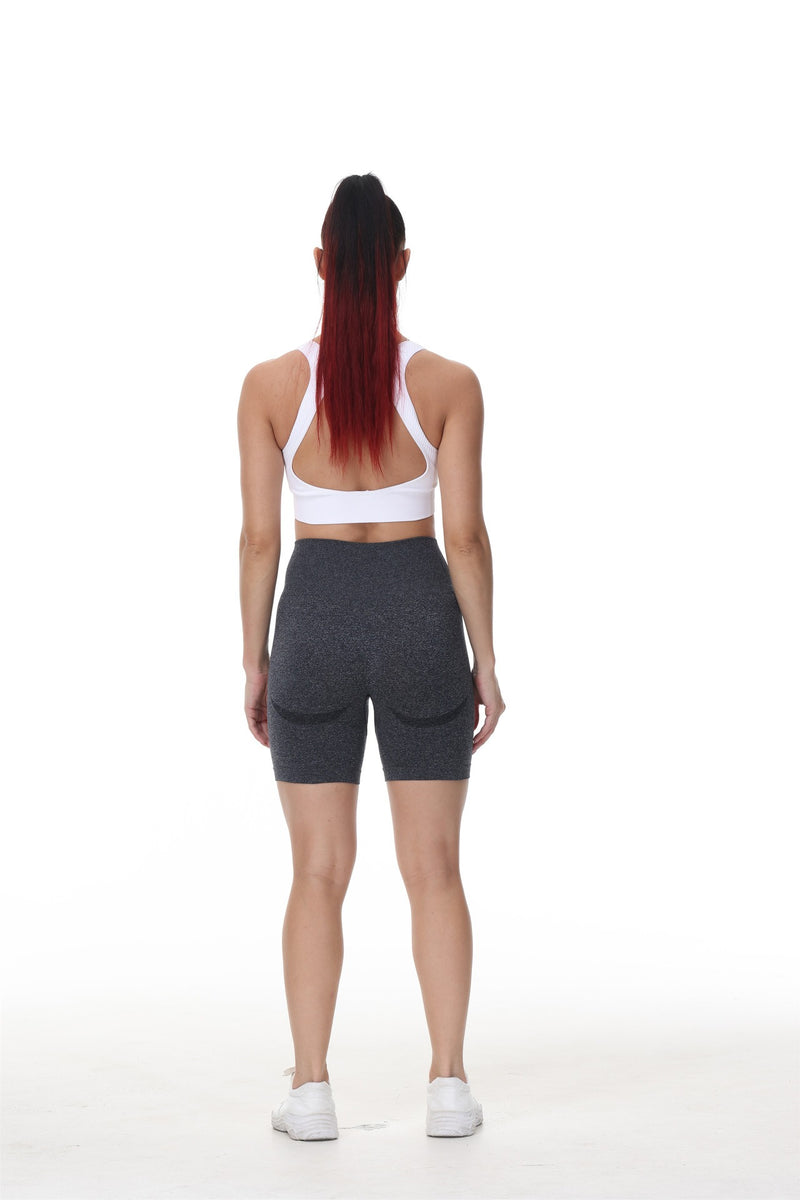 Hip Pants Side Crescent Fitness Shorts