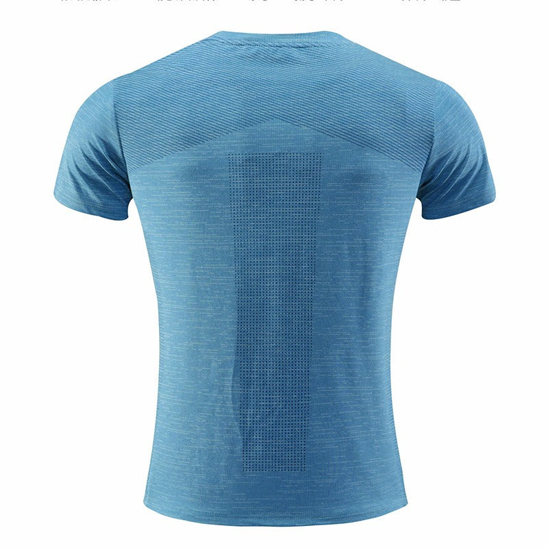 Men's short sleeved sports T-shirt, quick drying clothes