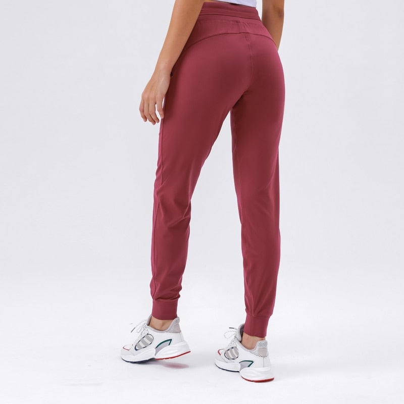 Sport Joggers  with Pocket Women Fitness Pants Soft Jogging Pants