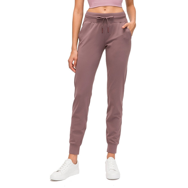 Sport Joggers  with Pocket Women Fitness Pants Soft Jogging Pants