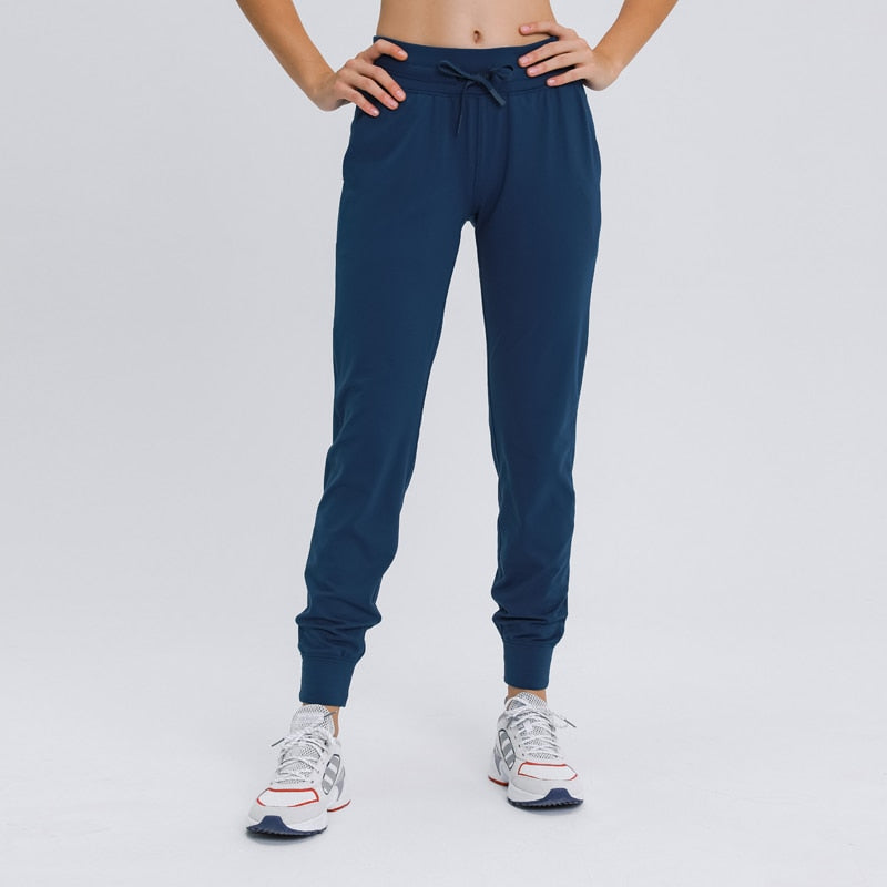 Sport Joggers  with Pocket Women Fitness Pants Soft Jogging Pants