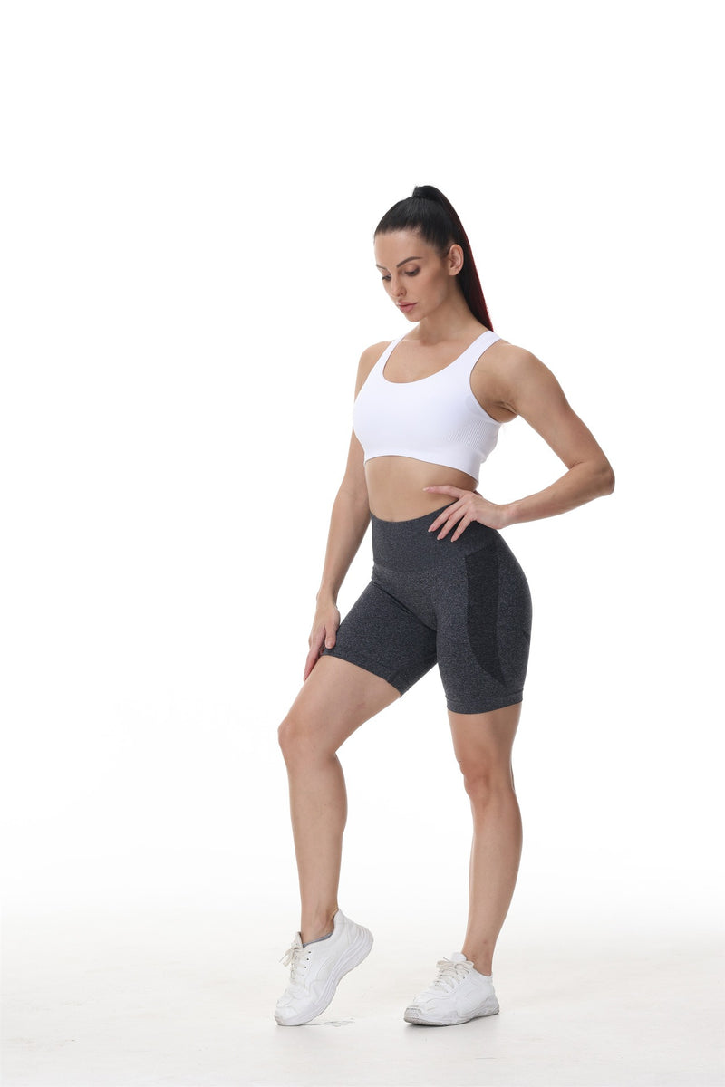 Hip Pants Side Crescent Fitness Shorts