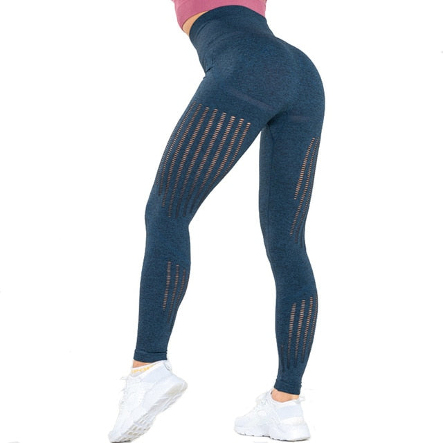 Leggings Sport Women, Seamless High Waist Push Up Athletic