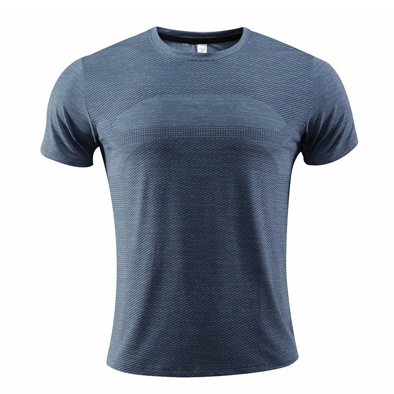 Men's short sleeved sports T-shirt, quick drying clothes