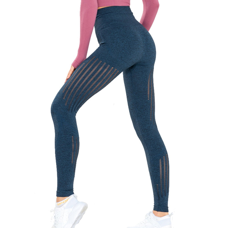 Leggings Sport Women, Seamless High Waist Push Up Athletic