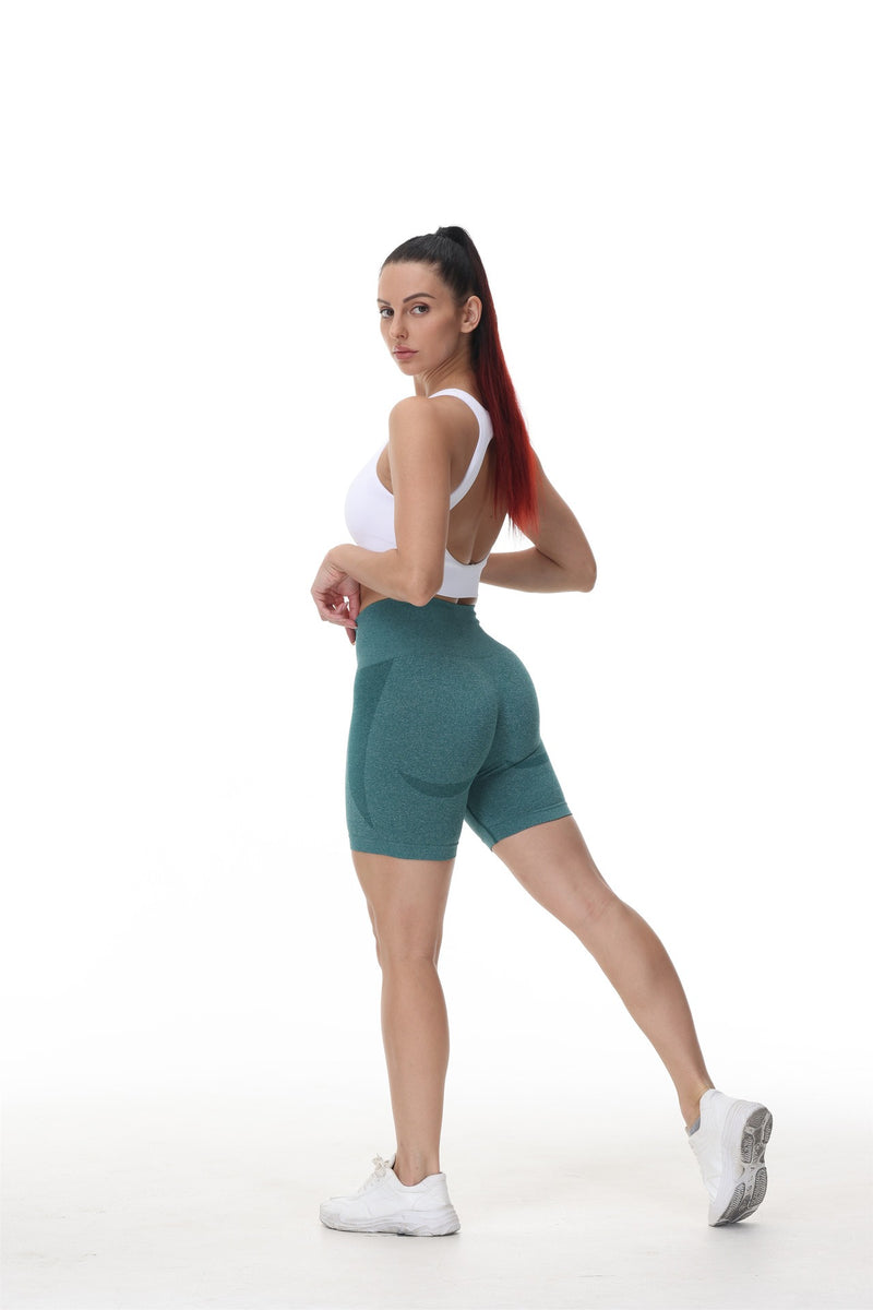 Hip Pants Side Crescent Fitness Shorts