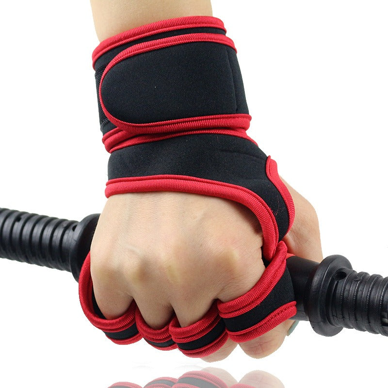 Fitness Half Finger Pull Up Grip Strength