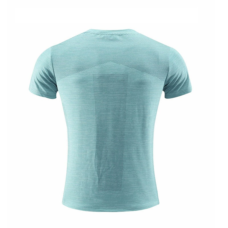 Men's short sleeved sports T-shirt, quick drying clothes