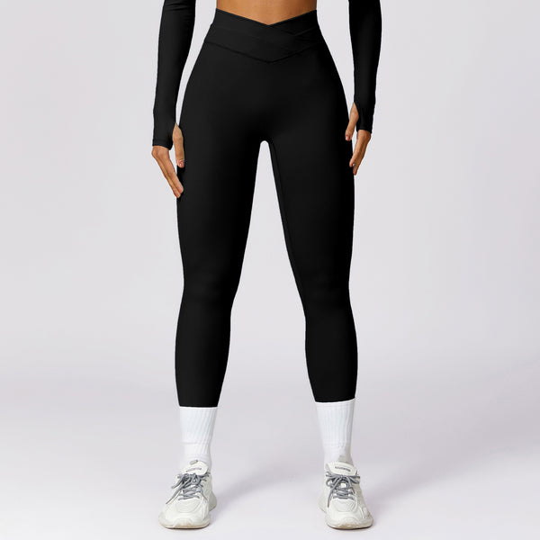 Quick drying buttocks lifting tight yoga pants