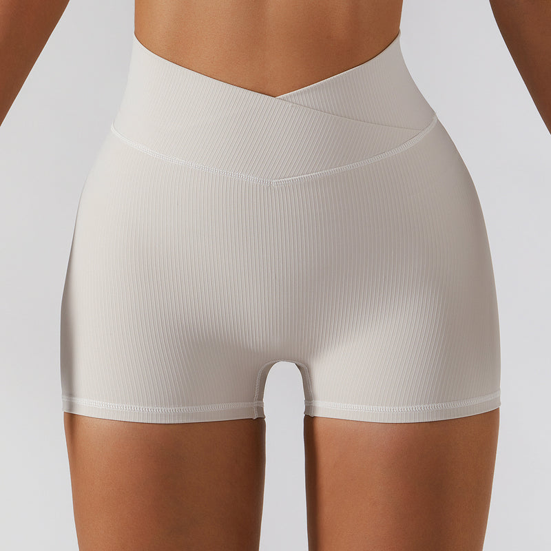 New Anti-Glare Yoga Shorts Stretch