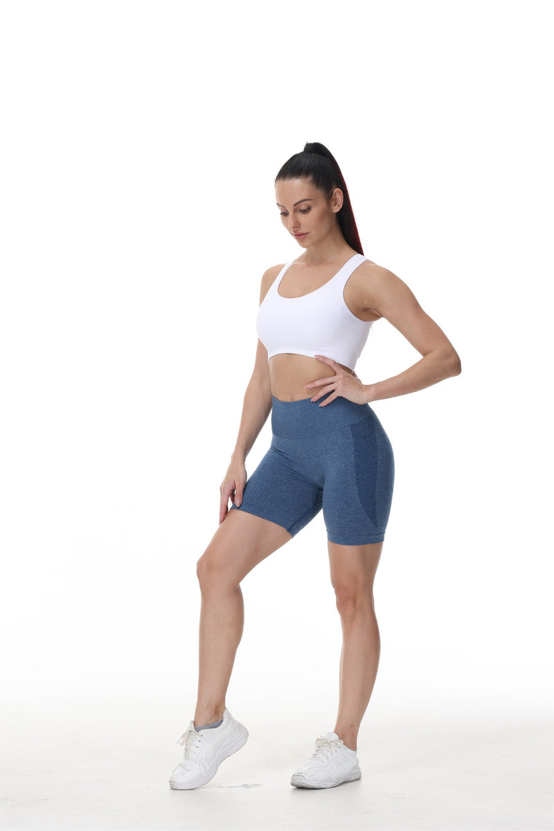 Hip Pants Side Crescent Fitness Shorts